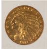 Image 2 : 1911 $2.50 GOLD INDIAN, CCGS MS-65