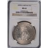 Image 1 : 1899B  G. BRITAIN TRADE DOLLAR, NGC MS-63 RARE!!