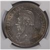 Image 2 : 1892 SOUTH AFRICA 5S SINGLE SHAFT, NGC AU-55 VERY RARE COIN!