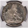 Image 2 : 1867 SWITZERLAND 5F SCHWYZ FESTIVAL, NGC MS-63   RARE COIN!