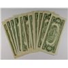 Image 2 : (13) $2 US RED SEAL NOTES
