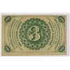 Image 2 : 1863 THREE CENT FRACTIONAL CURRENCY AU/CU