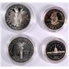 Image 1 : (2) 1989-S CONGRESSIONAL COMMEMORATIVE 2 PIECE Pf. SETS IN VELVET INNER BOXES