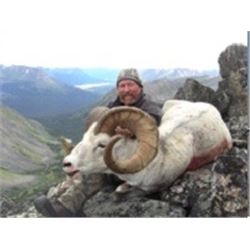Canadian Yukon Stone Sheep Hunt Reserve Bid