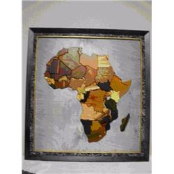 Allan Schwindt Limited Edition African Map - #6 of only 15