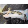 Image 1 : Artists original painting of a snow Leopard - “Above The Clouds”