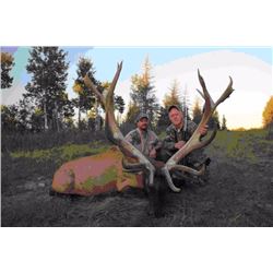 Northern Saskatchewan 2 day Trophy Elk Hunt