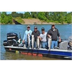 Guided Spring Chinook Fishing Trip for Two on the Willamette