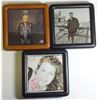 Image 1 : 3 - AUTOGRAPHED SINGERS FRAMED PHOTOS, GEORGE JONES, AMY GRANT &  VINCE GIL