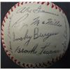 Image 1 : CINCINNATI REDS BASEBALL - FACSIMILE TEAM SIGNATURES 1950'S?