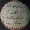Image 7 : CINCINNATI REDS BASEBALL - FACSIMILE TEAM SIGNATURES 1950'S?
