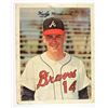 Image 2 : LOT OF 2 - WOODY WOODWARD & ROBERT BRUCE Atlanta Braves 1967 Dexter Press/