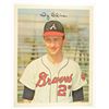 Image 2 : LOT OF 2 - TY CLINE & DENIS MENKE Atlanta Braves 1967 Dexter Press/