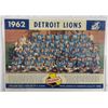 Image 1 : 1962 FALSTAFF DETROIT LIONS ADVERTISING PIECE / WITH TEAM PIC