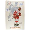 Image 1 : LOT OF 1: PAUL WOODS & PAT VERBECK AUTOGRAPHED 11" x 12" POSTER