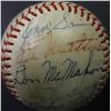 Image 8 : AUTOGRAPHED BASEBALL: 1968 DETROIT TIGER WORLD SERIES CHAMPIONS--31 AUTOGRAPHS
