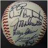 Image 8 : 2000 DETROIT TIGERS TEAM SIGNED BASEBALL WITH 16 AUTOGRAPHS.