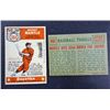 Image 2 : 1959 TOPPS MICKEY MANTLE #564 VG+, #461 MANTLE HITS VGEX+