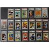 Image 1 : PSA/DNA CERTIFIED AUTOGRAPH BASEBALL CARD LOT (21) BANKS, B. ROBINSON,