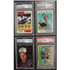 Image 2 : PSA/DNA CERTIFIED AUTOGRAPH BASEBALL CARD LOT (21) BANKS, B. ROBINSON,