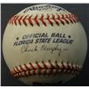 Image 2 : CARL ERSKINE AUTOGRAPHED FLORIDA STATE LEAGUE BASEBALL