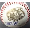 Image 2 : DONTRELLE WILLIS AUTOGRAPHED 2003 WORLD SERIES BASEBALL