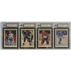 Image 2 : 45 - GRADED 1990-91 OPC PREMIER HOCKEY STARS, ALL KSA 9.5