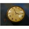 Image 1 : A 19th Century fusee wall clock, the 12" painted dial with Roman numerals marked Godden Canterbur...