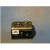 Image 1 : A blue cloisonne box and cover 4" £20-30...