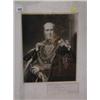 Image 1 : An 19th Century monochrome print "The Duke of Westminster in Military Uniform and Robes of the Ga...