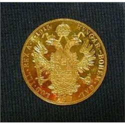An Austrian Frederick 1st gold coin 1915 £50-75...