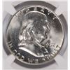 Image 2 : 1957-D FRANKLIN HALF DOLLAR, NGC MS-64 FBL