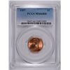 Image 1 : 1957 LINCOLN CENT, PCGS MS-66 RED