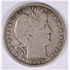 Image 1 : 1909-S BARBER HALF DOLLAR F/VF