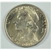 Image 1 : 1935/34 BOONE COMMEN HALF DOLLAR AU/BU