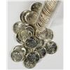 Image 1 : GEM BU ROLL OF SILVER ROOSEVELT DIMES DATED BEFORE 1964