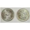 Image 2 : 1991 & 98 AMERICAN SILVER EAGLES, UNC COINS MAY HAVE SLIGHT SCRATCH/IMPERFECTION