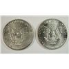 Image 2 : (2) 1992 AMERICAN SILVER EAGLES, UNC. COINS MAY HAVE SLIGHT SCRATCH/IMPERFECTION