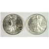 Image 1 : (2) 1993 AMERICAN SILVER EAGLES, UNC. COINS MAY HAVE SLIGHT SCRATCH/IMPERFECTION