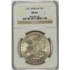 Image 1 : 1921 MORGAN SILVER DOLLAR, NGC MS-64