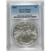 Image 1 : 2002 AMERICAN SILVER EAGLE, PCGS MS-69