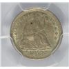 Image 2 : 1853 SEATED HALF DIME PCGS MS-63
