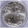 Image 2 : 2003 AMERICAN SILVER EAGLE, PCGS MS-70! PERFECT!