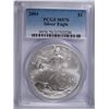 Image 1 : 2004 AMERICAN SILVER EAGLE, PCGS MS-70 PERFECT!