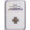 Image 1 : 1853 THREE CENT SILVER NGC VF DETAILS