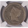 Image 2 : 1868 PROOF PATTERN NICKEL NGC PF-58 (RARE COIN)