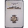 Image 1 : 1916 BARBER DIME NGC MS-62