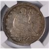 Image 2 : 1854-O (HUGE O) SEATED QUARTER NGC XF DETAILS