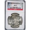 Image 1 : 1878 7TF (REV OF 79) MORGAN DOLLAR NGC MS-62