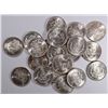 Image 1 : WOW! ORIGINAL ROLL OF 1890-S MORGAN SILVER DOLLARS, ALL WHITE MS-62-64+ COINS